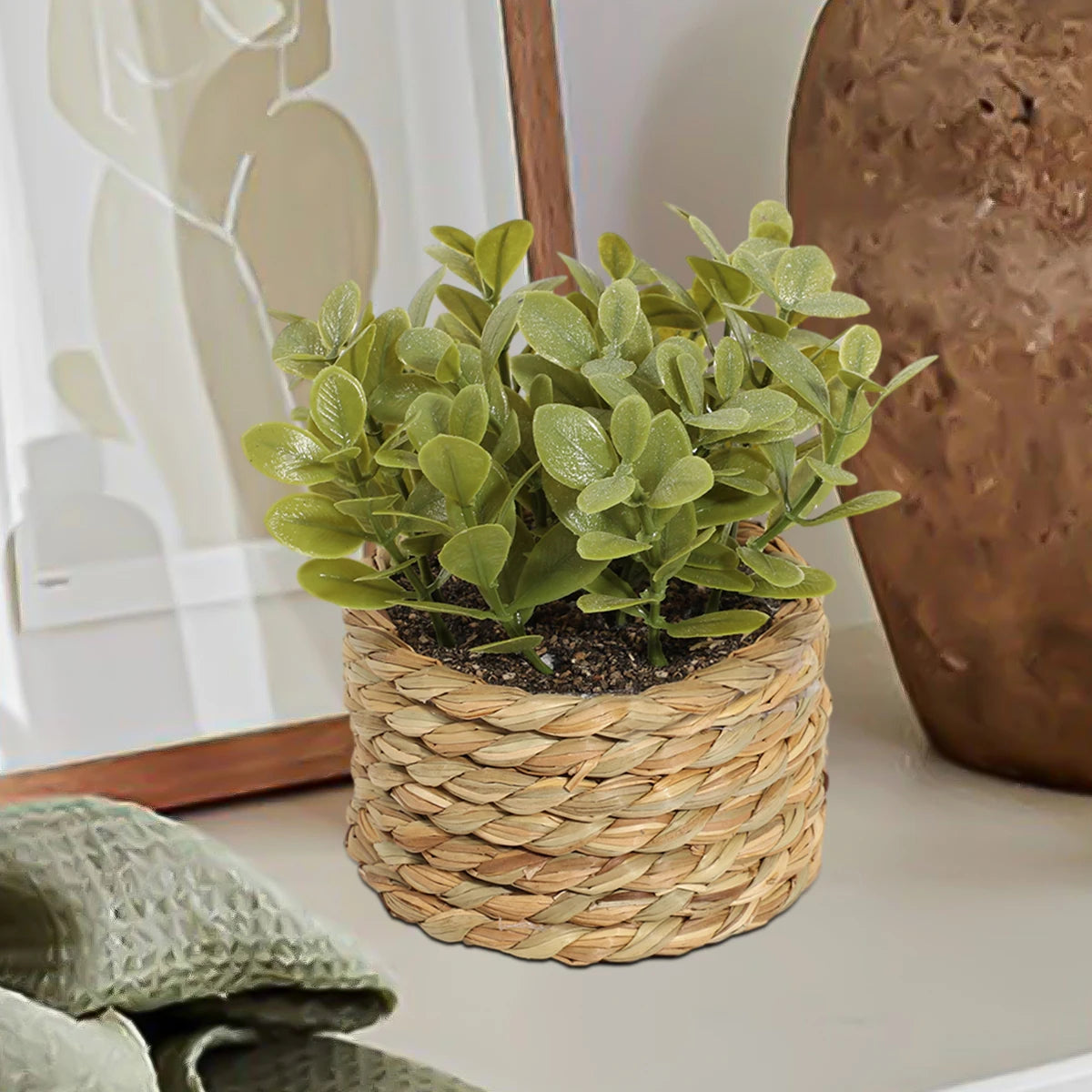 צמחי אקליפטוס מלאכותיים לעיצוב הבית והמשרד