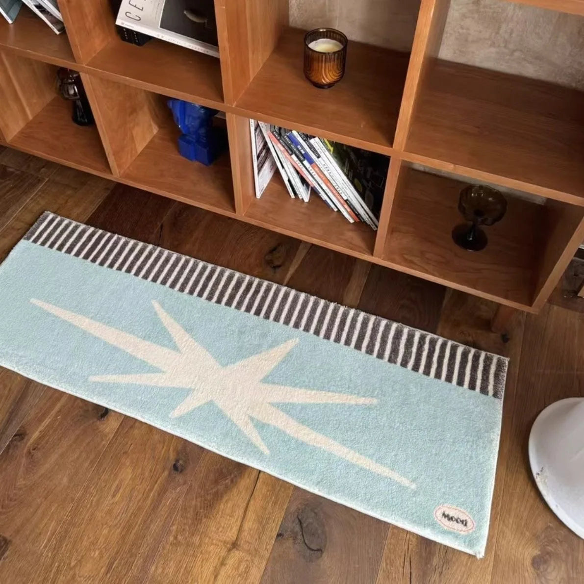 שטיחים דקורטיביים ארוכים בסגנון רטרו לעיצוב הבית נעימים למגע