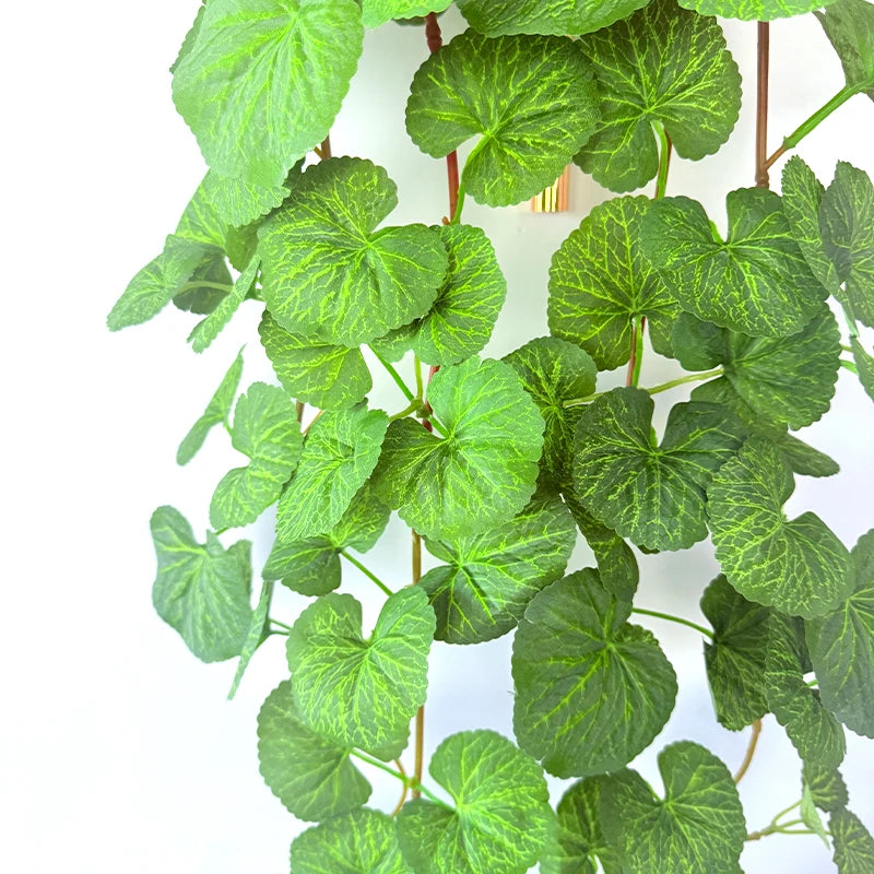 צמחים מלאכותיים לבית ולגינה צמחי ביגוניה נופלים על קיר 40-100 ס"מ